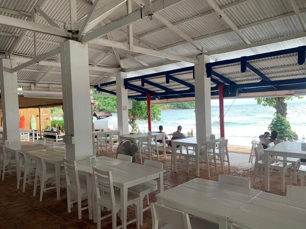 Restaurace v ubytování Kerala Coco Resort