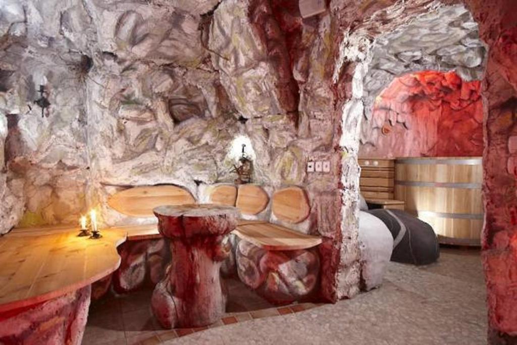Posezení v ubytování Apartments Pod macesnovo streho