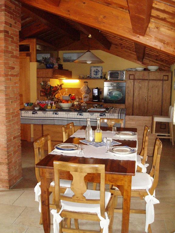Restaurace v ubytování La Quiete Bed & Breakfast