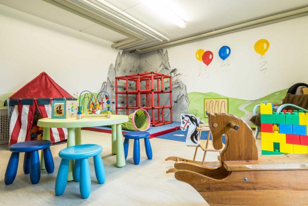 Dětský klub v ubytování Ferienwohnanlage Oberaudorf