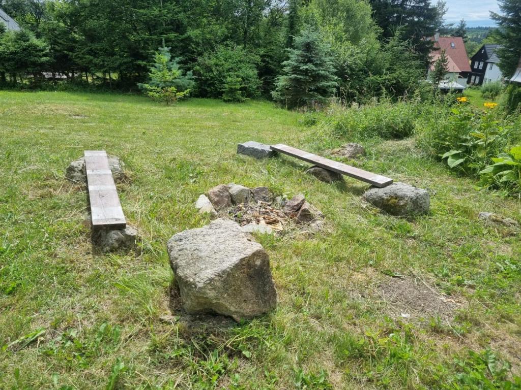 Zahrada ubytování Stuga Horni Blatna
