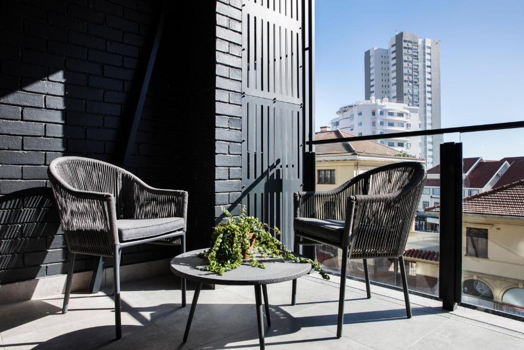 Balkón nebo terasa v ubytování Home Suite Hotels Station House