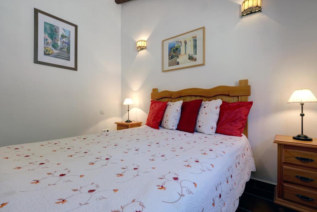 Postel nebo postele na pokoji v ubytování Finca del Rio