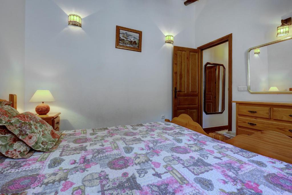 Postel nebo postele na pokoji v ubytování Finca del Rio