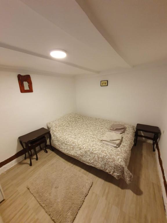 Postel nebo postele na pokoji v ubytování Vajat Orašac