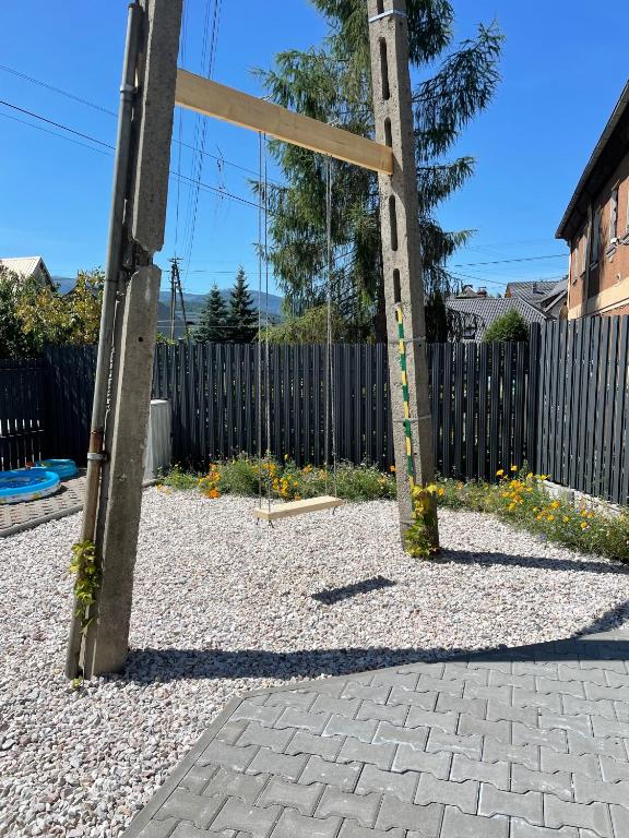 Vonkajšia záhrada v ubytovaní Widok 3B