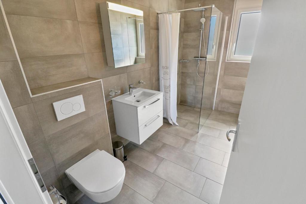Koupelna v ubytování Superbe appartement neuf et cosy