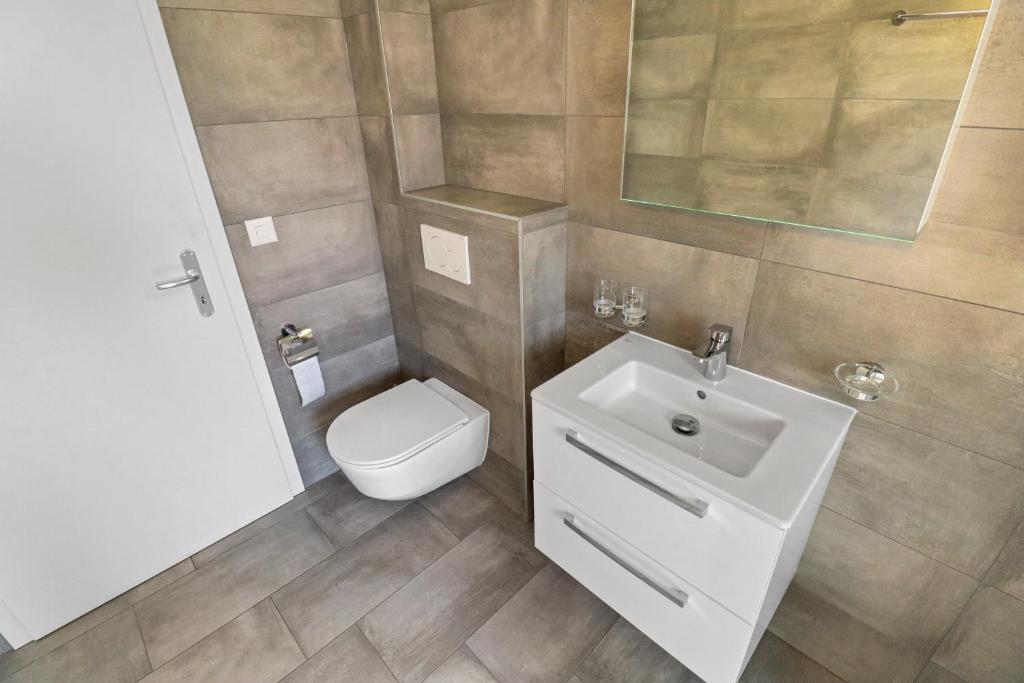 Koupelna v ubytování Superbe appartement neuf et cosy
