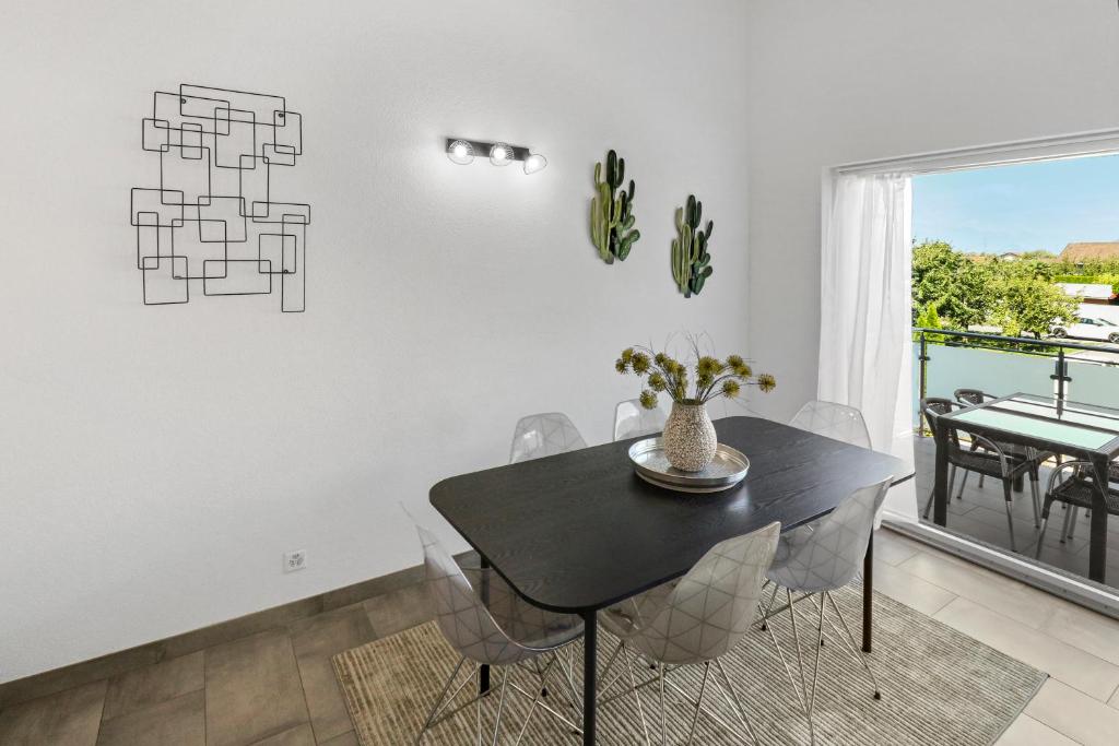 Balkón nebo terasa v ubytování Superbe appartement neuf et cosy