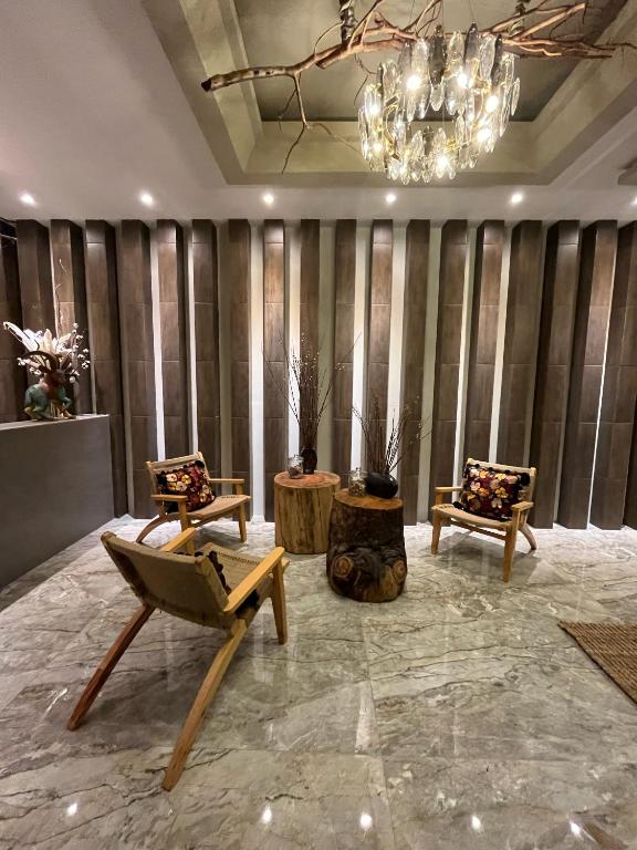 Posezení v ubytování Zen Suites by Regente