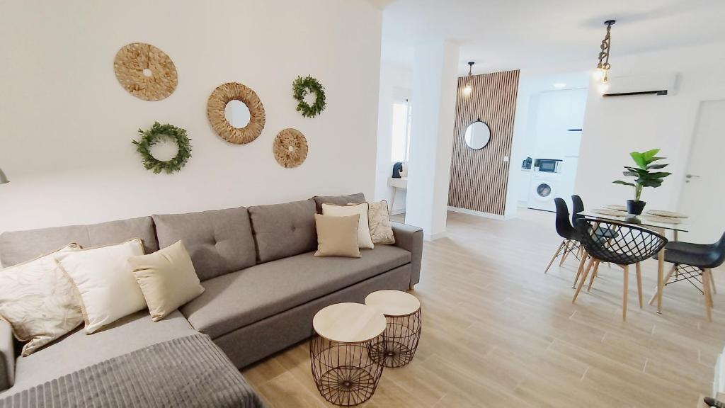 A seating area at Realejo Lovely Flat