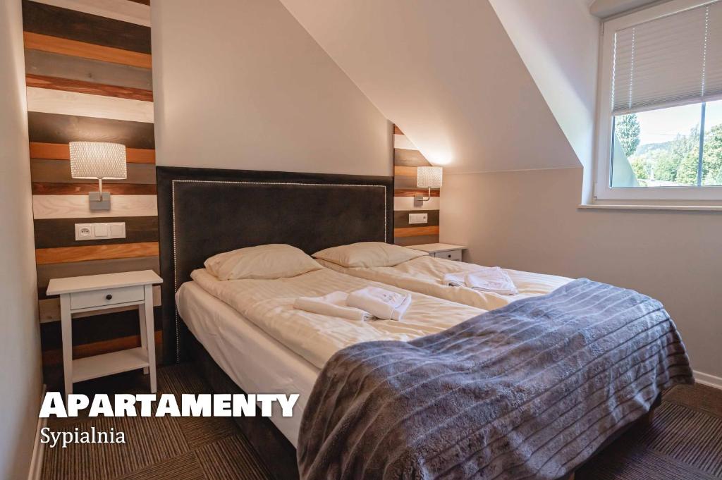 Posteľ alebo postele v izbe v ubytovaní Granada Pensjonat & SPA