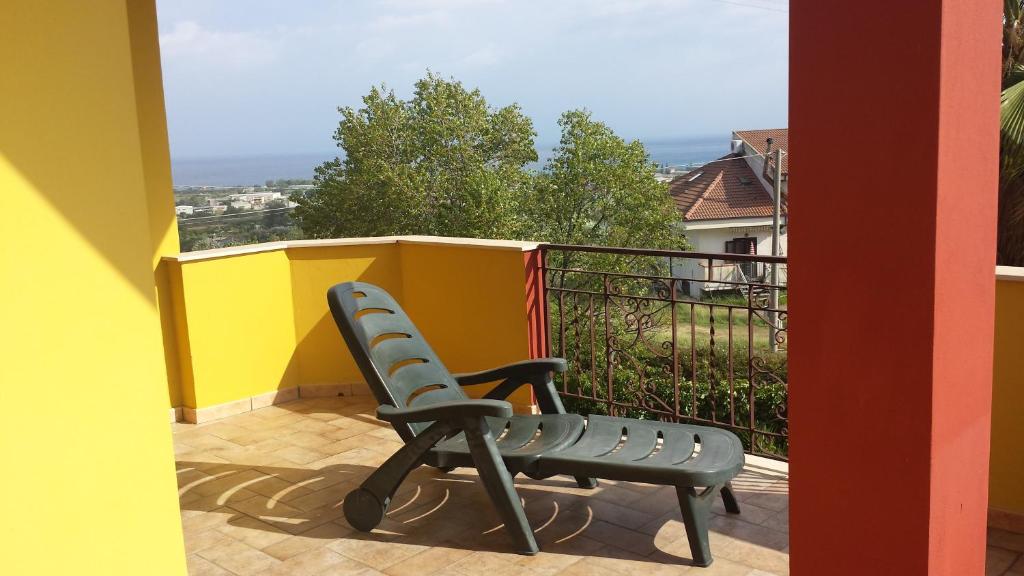 Balkón nebo terasa v ubytování Bed and Breakfast Coral Blue