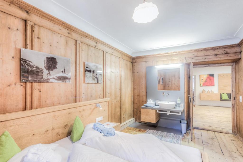 Postel nebo postele na pokoji v ubytování Exclusive Apartment Tassenbacherhof