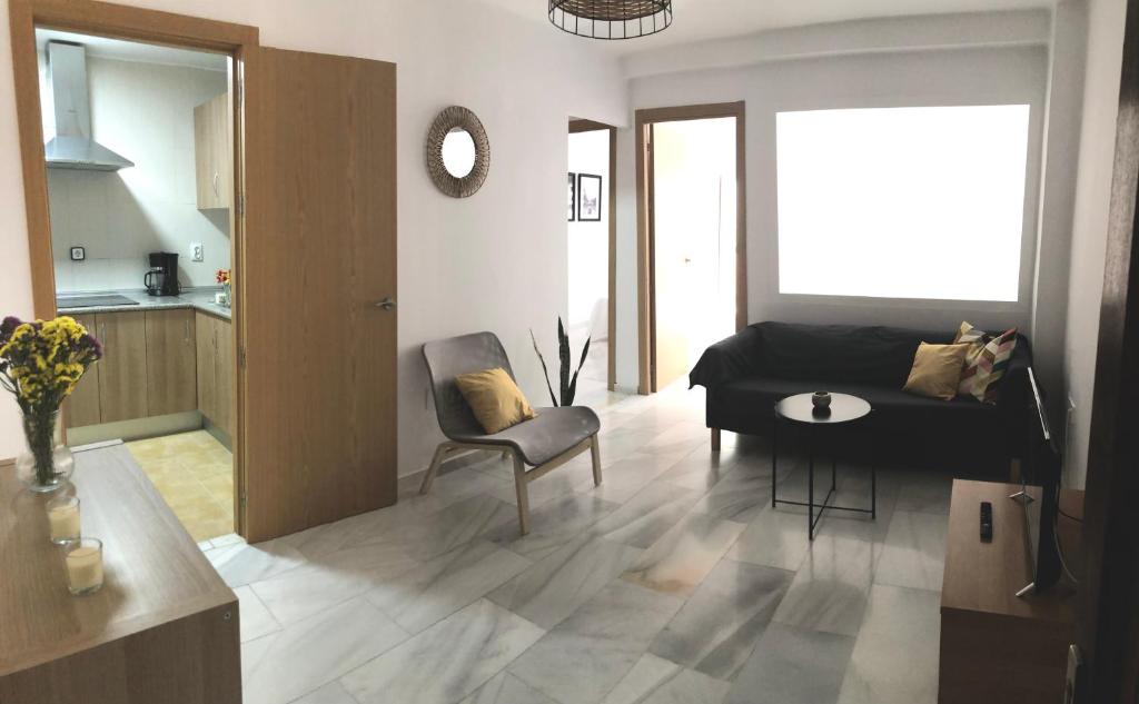 Posedenie v ubytovaní Apartamento en el Centro de Málaga