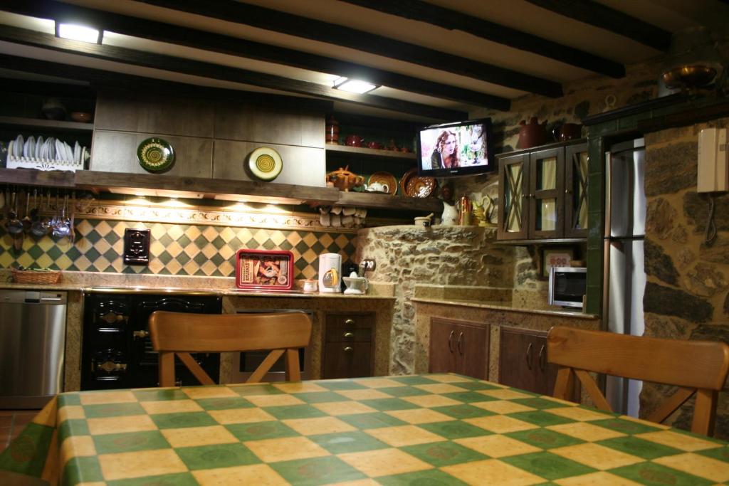 Kuchyňa alebo kuchynka v ubytovaní A Casa de Filomena