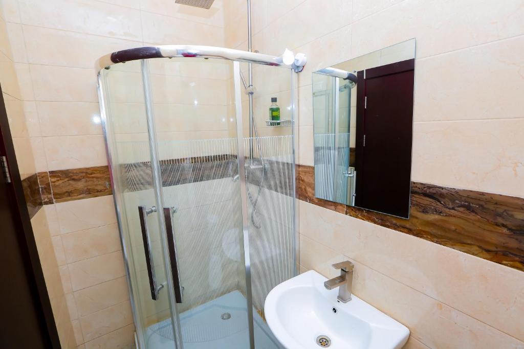 Koupelna v ubytování Apartment 19