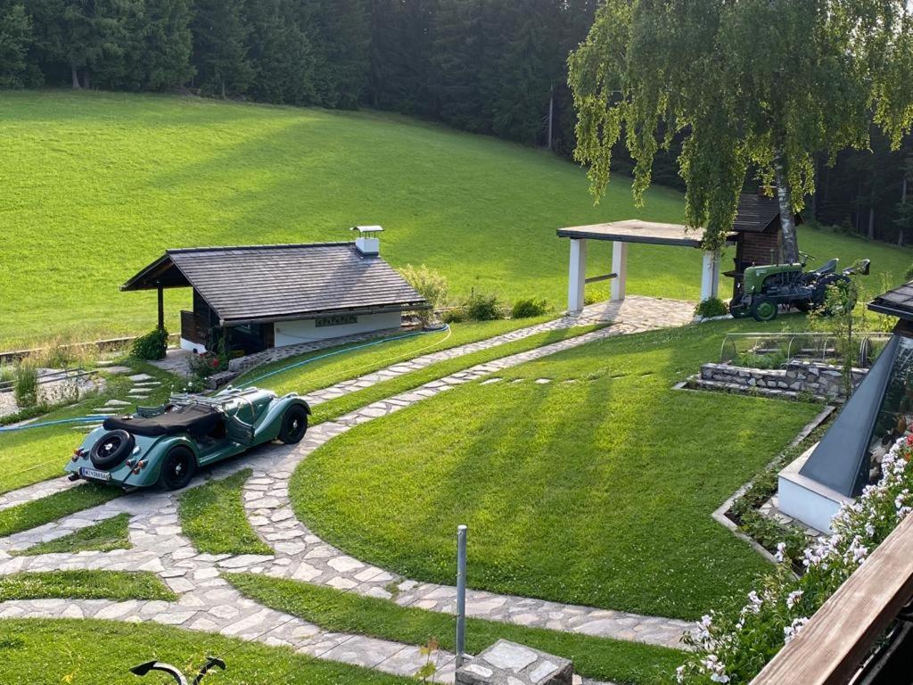 Zahrada ubytování Berghütte Waldheimat