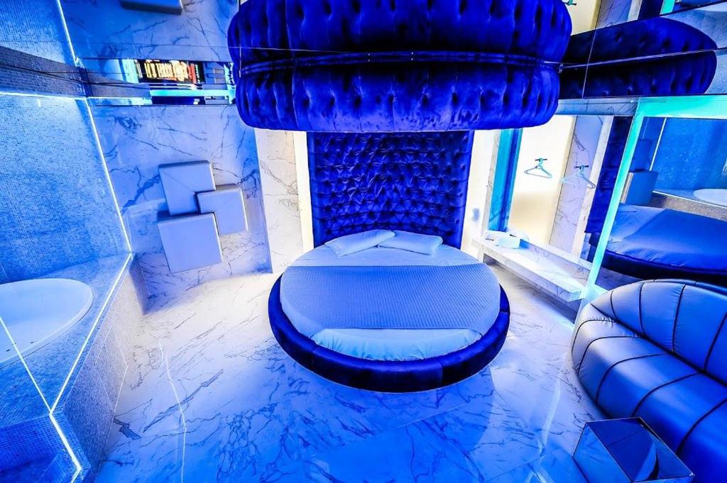 Posezení v ubytování Cleros Sky Lounge