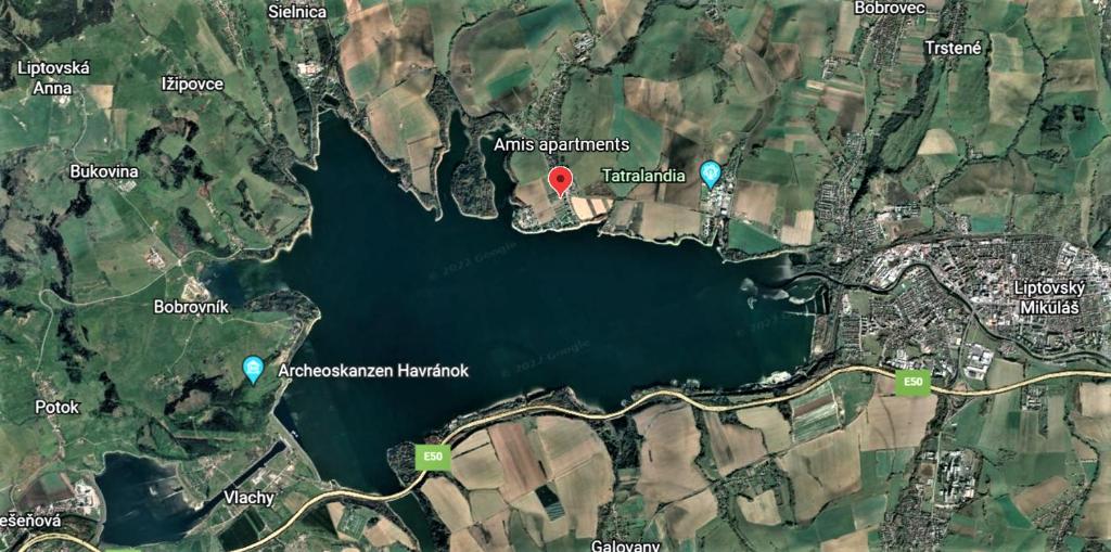 Příroda nedaleko apartmánu