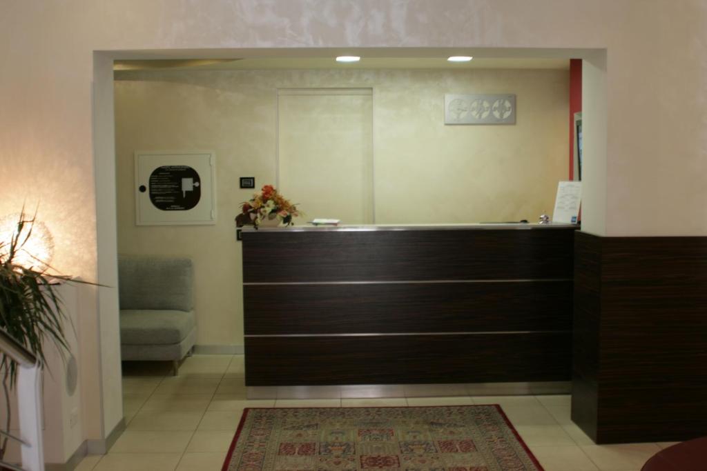 Vstupní hala nebo recepce v ubytování Alla Bianca Hotel