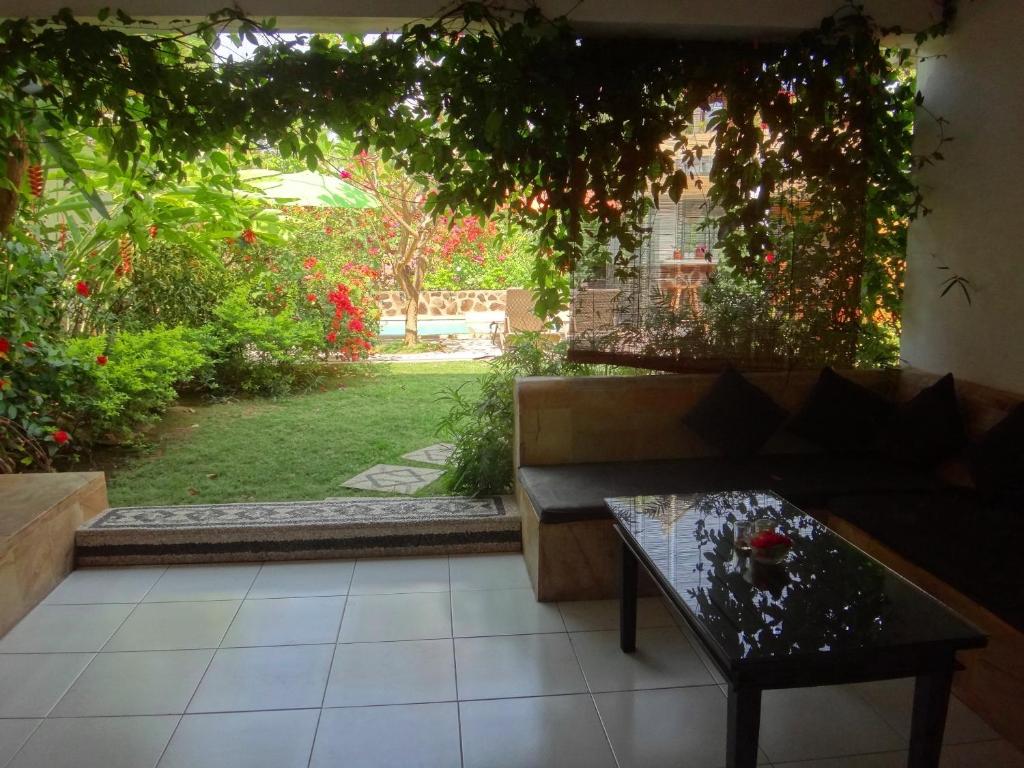 Zahrada ubytování Villa Lumbalumba