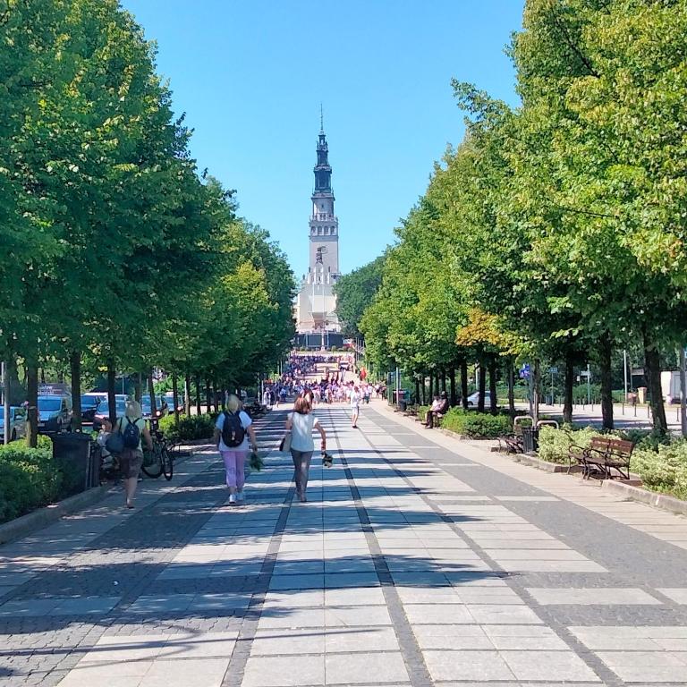Hostia v ubytovaní Cicha kawalerka w samym centrum