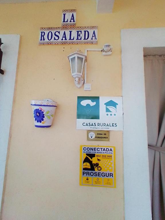 Certifikát, ocenenie alebo iný dokument vystavený v ubytovaní La Rosaleda de Orgaz