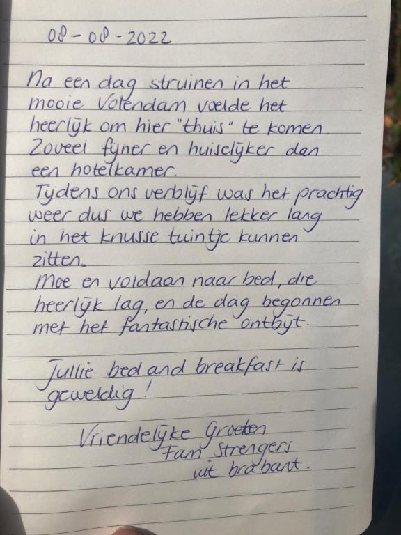Fotografie z fotogalerie ubytování B&B CaSandra v destinaci Volendam