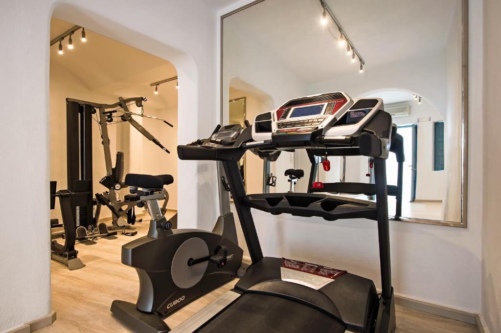 Fitness centrum a/nebo fitness zařízení v ubytování Pegasus Suites & Spa