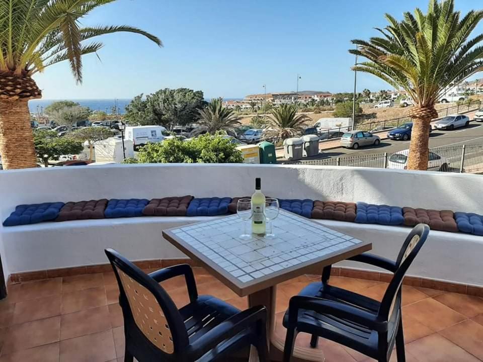 Balkón nebo terasa v ubytování Apartament i basen na Teneryfie, Rayo de Sol ex Parque Albatros