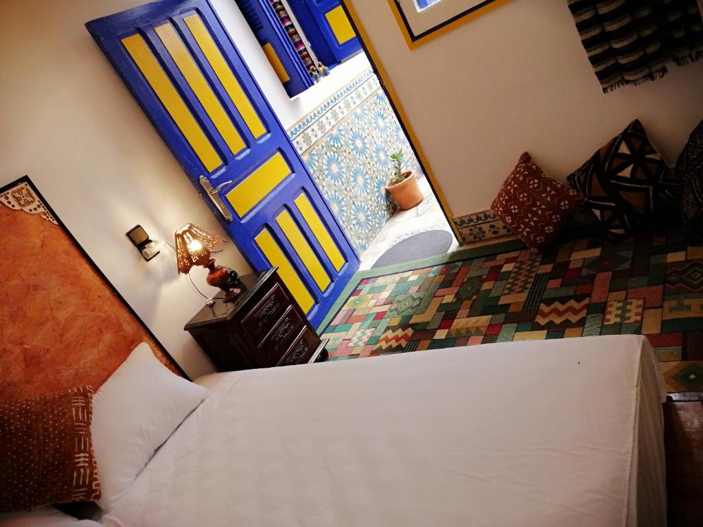 Postel nebo postele na pokoji v ubytování berber hostel