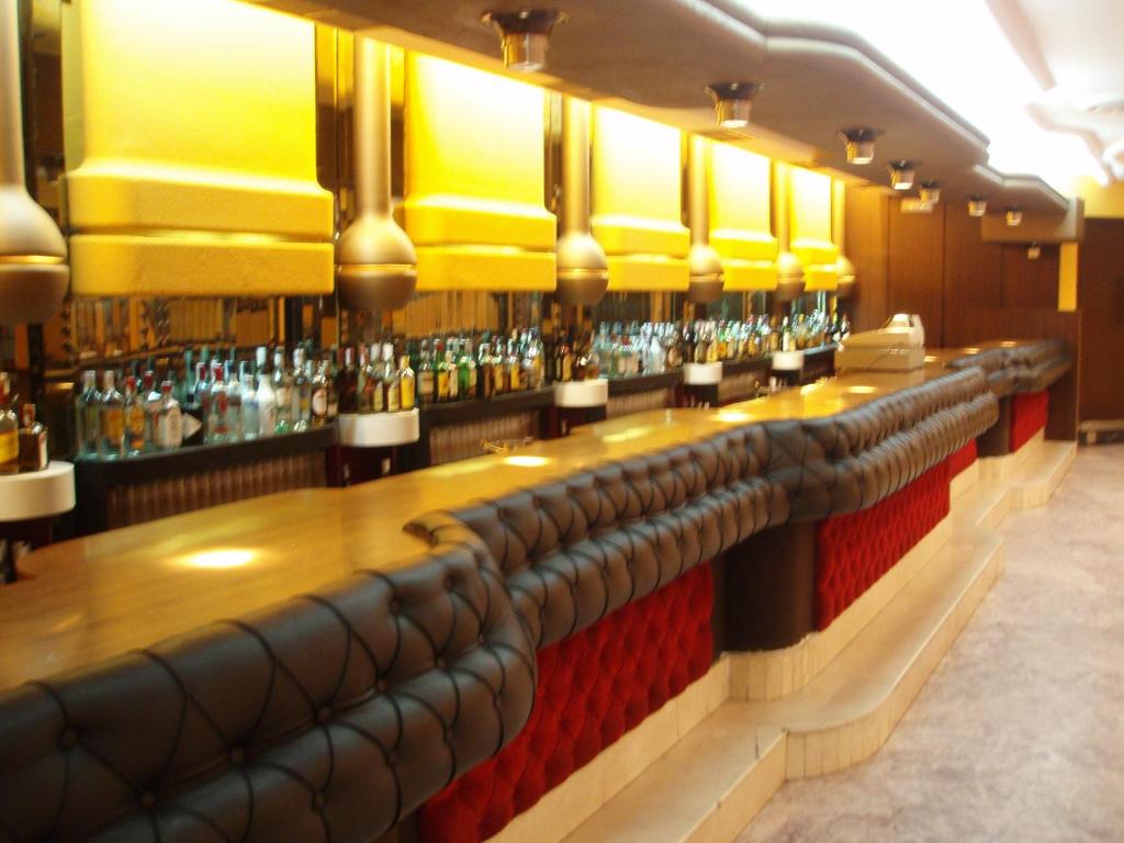 Lounge nebo bar v ubytování Hotel Gaudi