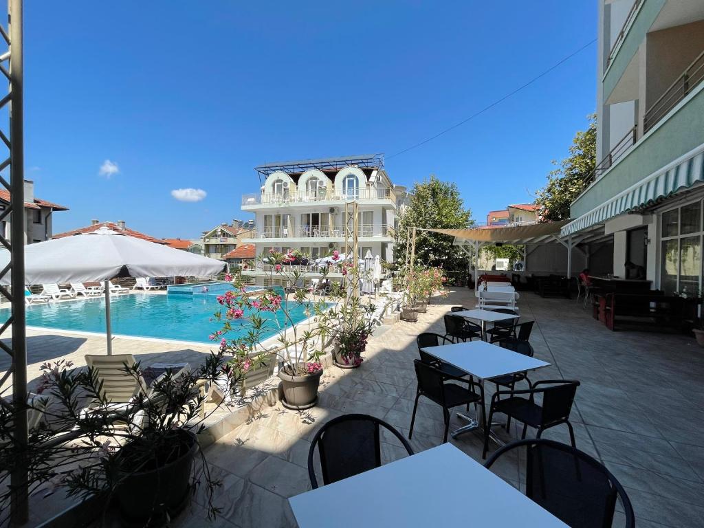 Bazén v ubytování Hotel Onyx nebo v jeho okolí