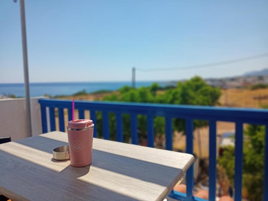 Balkón alebo terasa v ubytovaní Katovigli Seaview Apartment