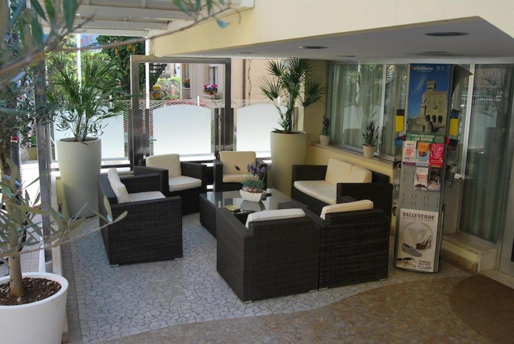 Posezení v ubytování Hotel Acerboli