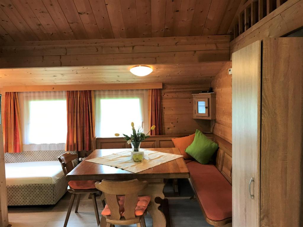 Postel nebo postele na pokoji v ubytování Schlossnerhof