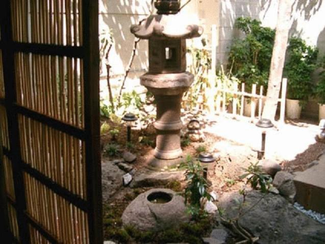 Zahrada ubytování Daiya Ryokan