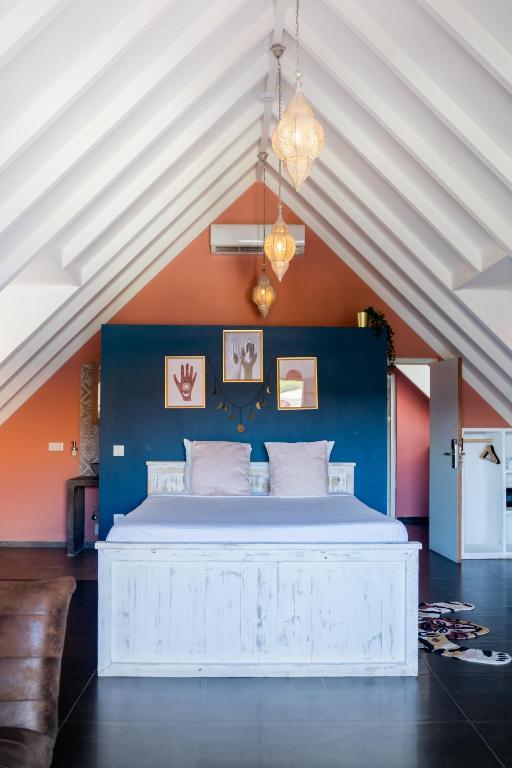 Posezení v ubytování BOHO Bohemian Boutique Hotel