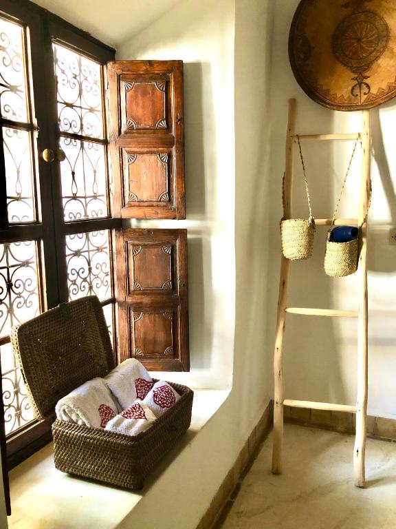 Vuode tai vuoteita majoituspaikassa Riad Safar