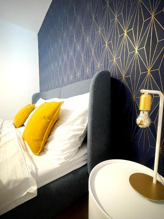 Postel nebo postele na pokoji v ubytování Apartmán Hubertus No. 17