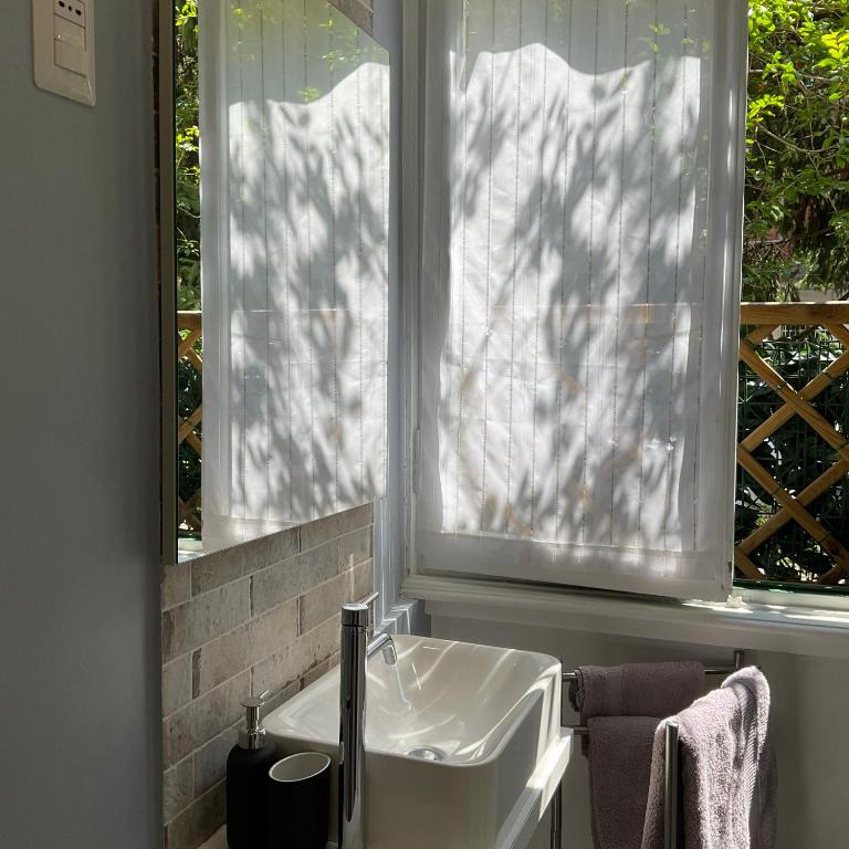 Kúpeľňa v ubytovaní Studio 25 apartment - near metro M3