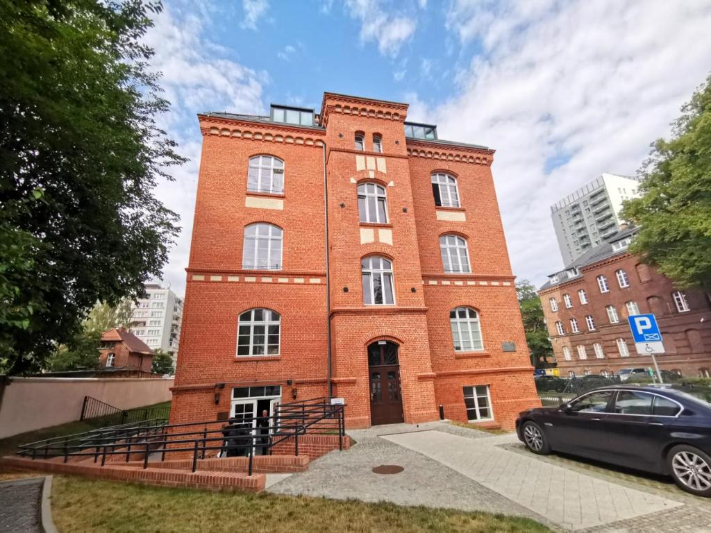 Budova, v ktorej sa apartmánový hotel nachádza