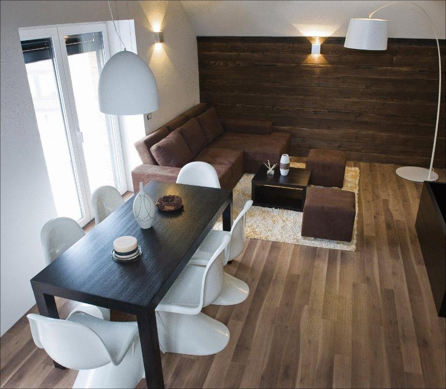 Posezení v ubytování House Neza