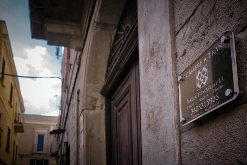 Certifikát, hodnocení, plakát nebo jiný dokument vystavený v ubytování 4 Camere A Trani