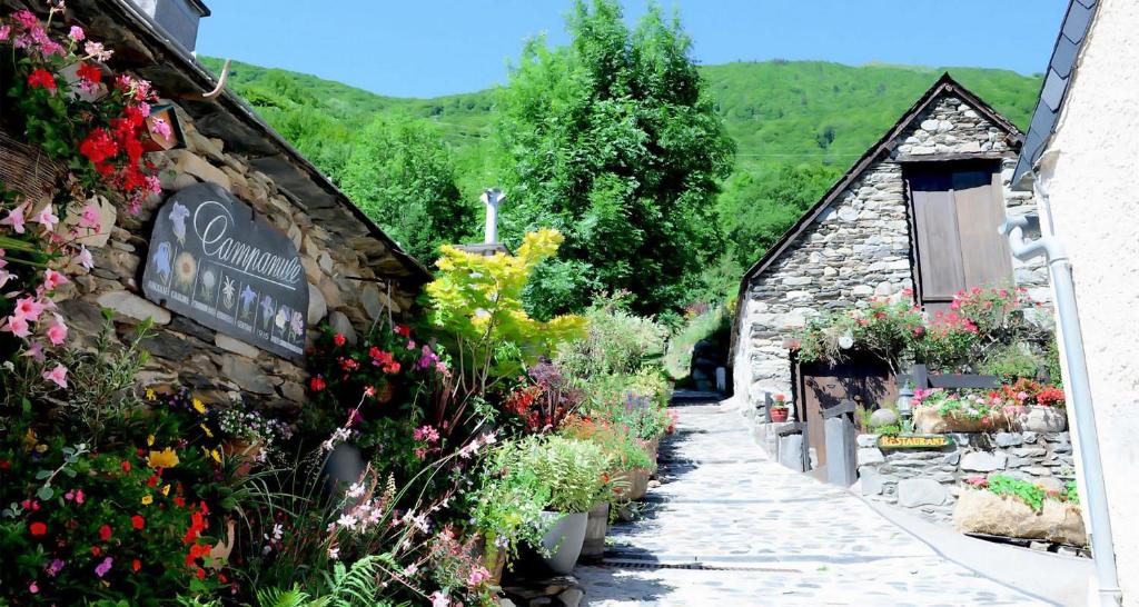 Nespecifikovaný výhled na hory nebo výhled na hory při pohledu z hotelu