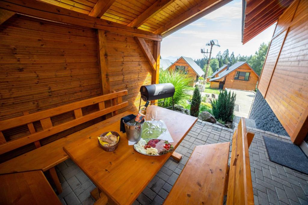 Posezení v ubytování Chaty Ferrata