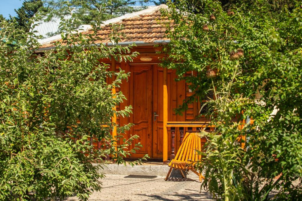 Zahrada ubytování Eco Cottage