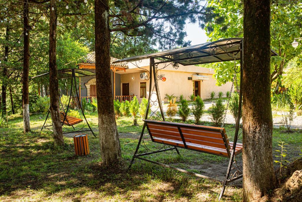 Zahrada ubytování Eco Cottage