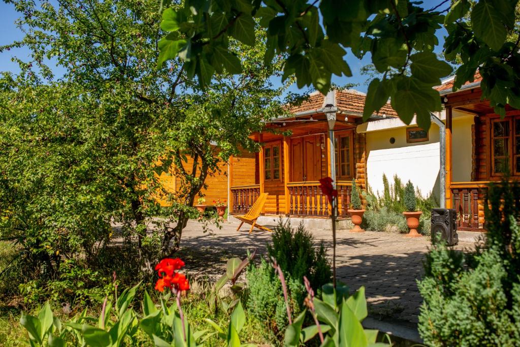 Zahrada ubytování Eco Cottage